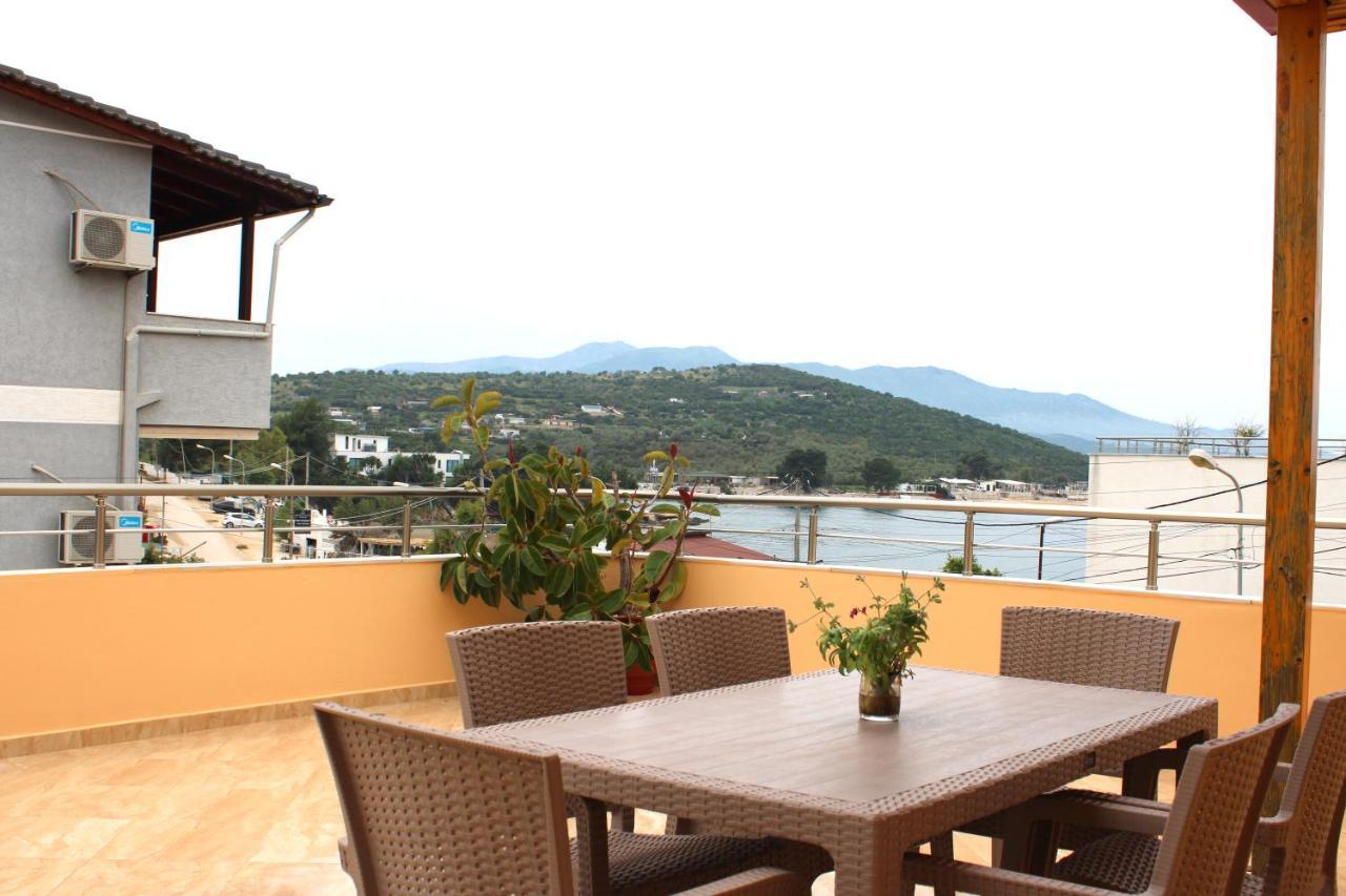 Seaside Vila Genti Pollo Ksamil Eksteriør bilde