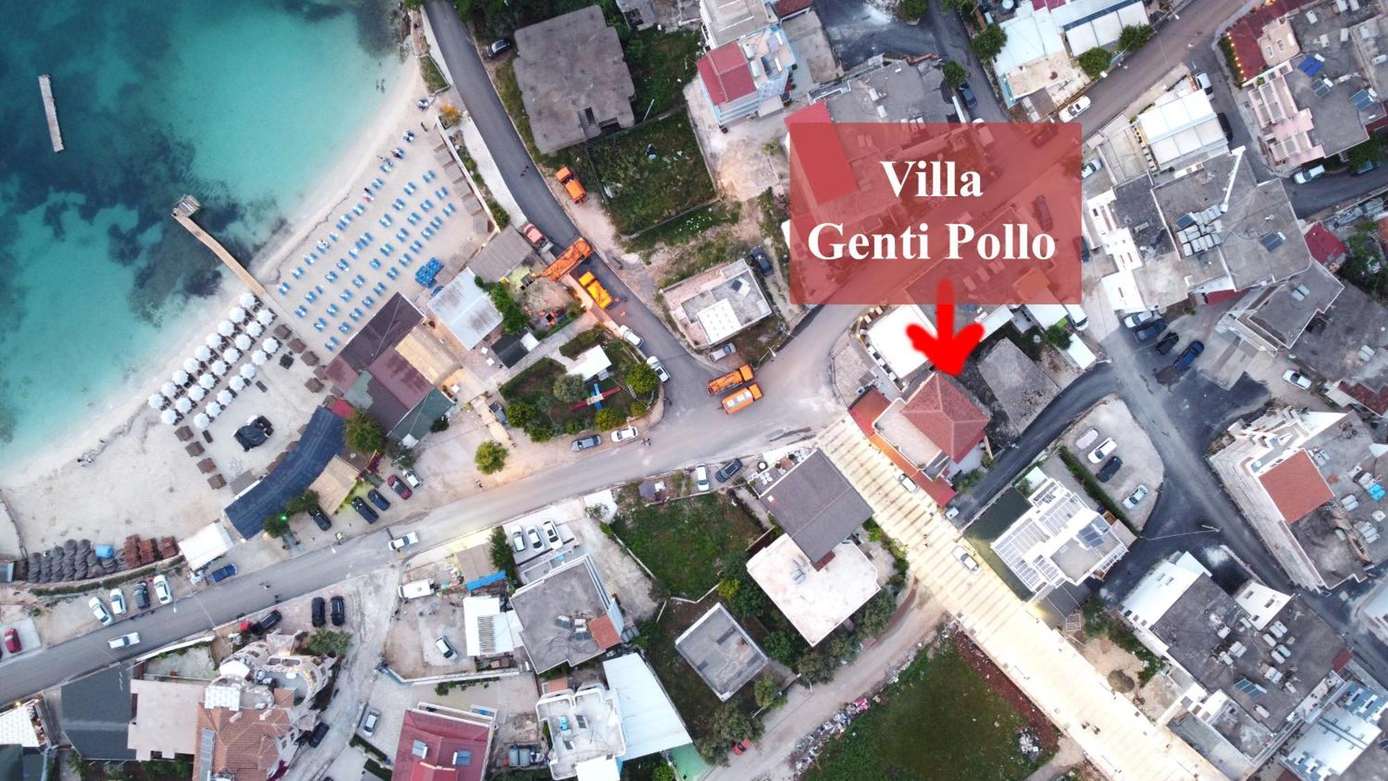 Seaside Vila Genti Pollo Ksamil Eksteriør bilde